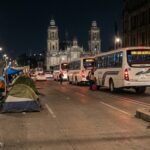 ABANDONAN VARIOS GUERRERENSES PLANTÓN DE LA CNTE