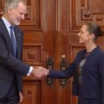 RECIBE SHEINBAUM A REY DE ESPAÑA
