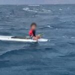 EN ALTAMAR DE LA PAZ, BCS RESCATAN A NIÑA PESCADORES
