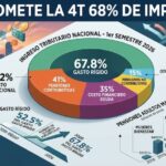 LA 4T PONE EN RIESGO EL 68% DE IMPUESTOS