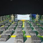 MARINA INTERCEPTA Y ASEGURA MÁS DE UNA TONELADA DE PRESUNTA COCAÍNA