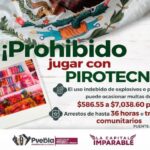 A CELEBRAR SIN PIROTECNIA EXHORTAN EN PUEBLA