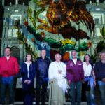 ESPECTACULAR ILUMINACIÓN ADORNA LA CATEDRAL EN FIESTAS PATRIAS