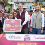 ARRANCA CHEDRAUI PAVIMENTACIÓN EN LA RESURRECCIÓN
