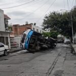 PIPA CON AGUA CAE A SOCAVON