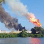 REPORTAN INCENDIO EN DOS BOCAS